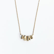 Load image into Gallery viewer, String Crystal Necklace - Solid Gold