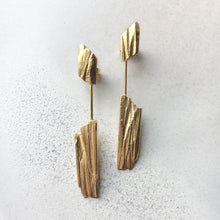 Load image into Gallery viewer, Kyanite Earrings - Solid Gold