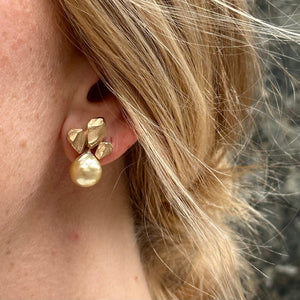 Raw Droplets - 14K Solid Gold