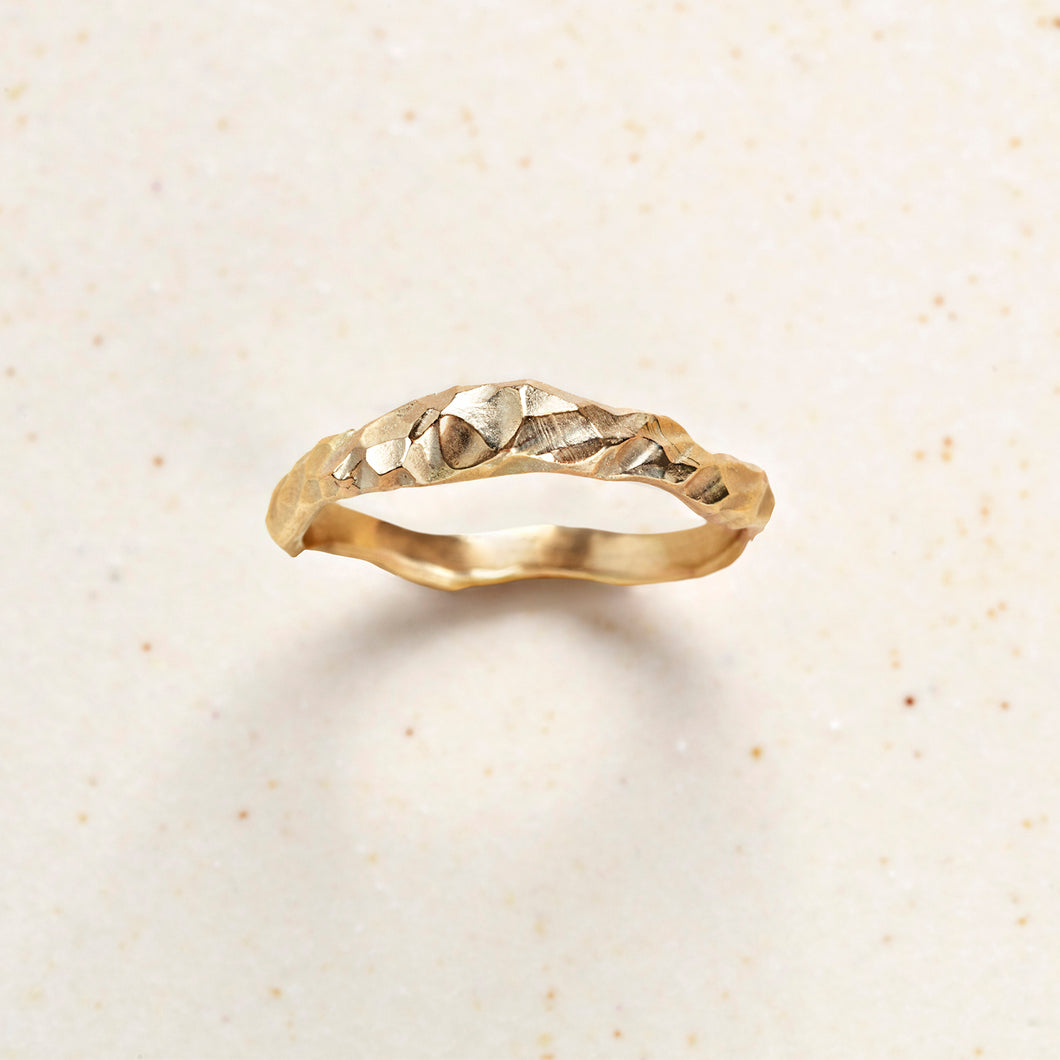 Fjord Ring - 14K Solid Gold