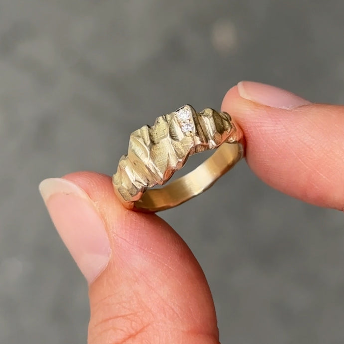 Glacier Ring - 14K Solid Gold