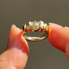 Load image into Gallery viewer, Raw Diamond Ring - 18K Solid Gold