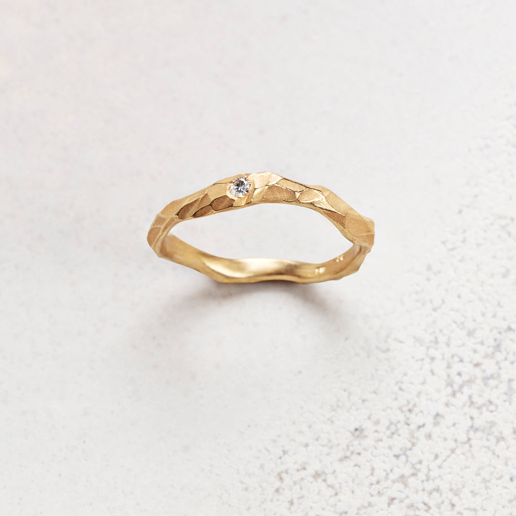 River Ring - 18K Solid Gold