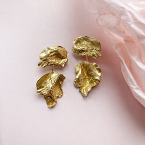 Dewfall Earrings - 14K solid gold
