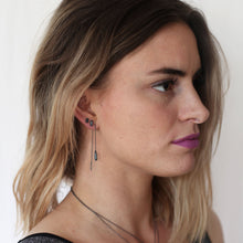 Load image into Gallery viewer, Crystal Studs - Oxidized
