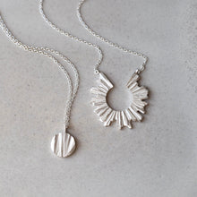 Load image into Gallery viewer, Sun Necklace - Silver