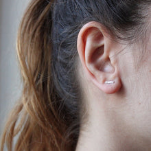 Load image into Gallery viewer, Fragment Studs - Silver