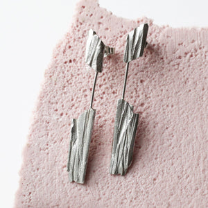 Kyanite Earrings - Silver