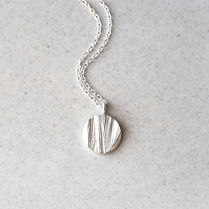 Moon Necklace - Silver