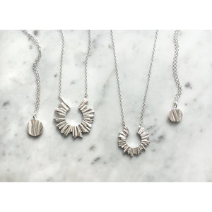 Moon Necklace - Silver