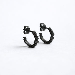 Crystallized Hoops - Oxidized