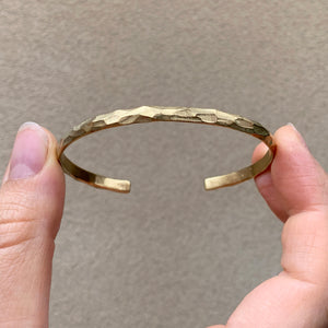 Facet Bracelet - Solid Gold
