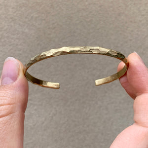 Facet Bracelet - Goldplated