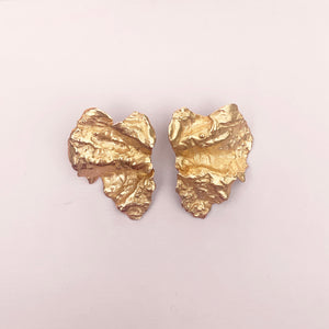 Alocasia Earrings - Goldplated