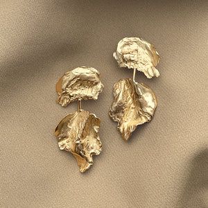 Dewfall Earrings - Goldplated