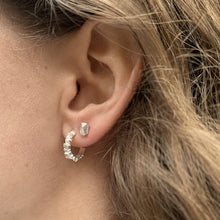 Load image into Gallery viewer, Crystal Studs - 14K Solid Gold